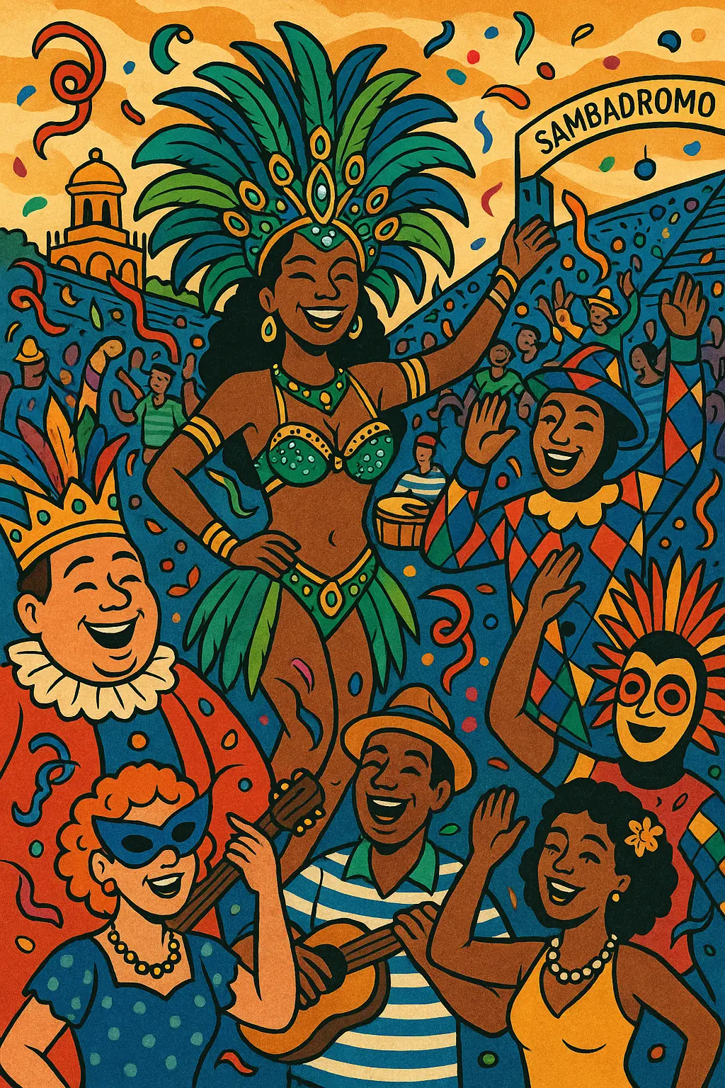 Carnaval Brasileiro | Verso Cordel